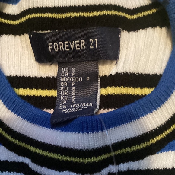 Forever 21 long sleeve shirt with stripes Size Small - Picture 2 of 4
